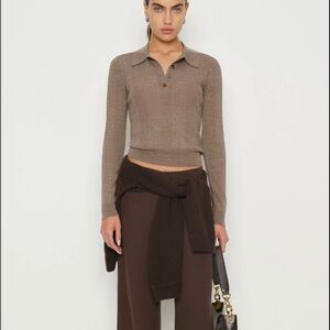 Reformation Hermia Regenerative Merino Polo